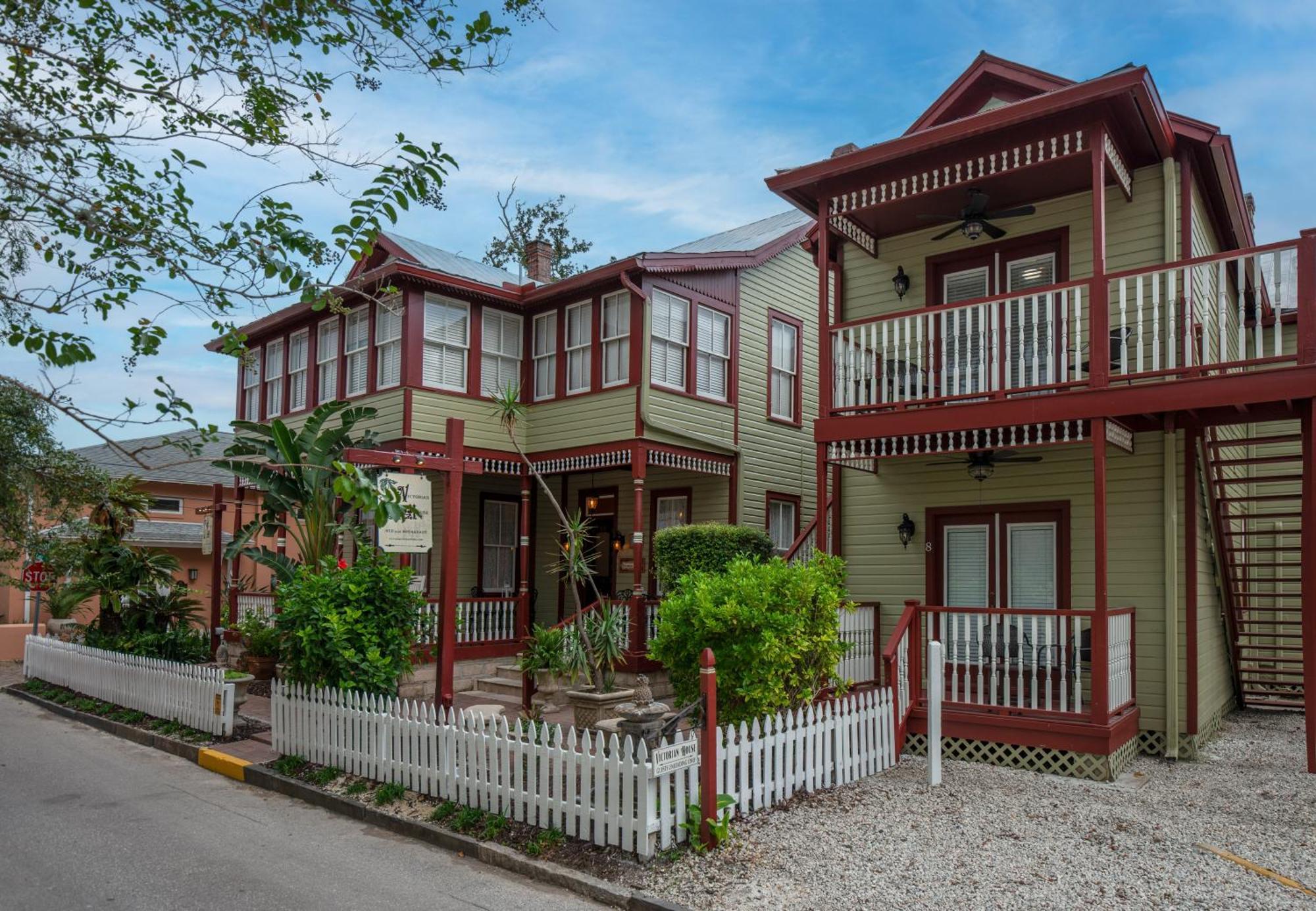 Victorian House Bed And Breakfast Сент Августин Екстериор снимка