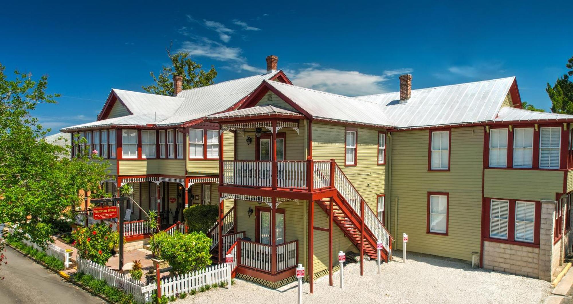 Victorian House Bed And Breakfast Сент Августин Екстериор снимка